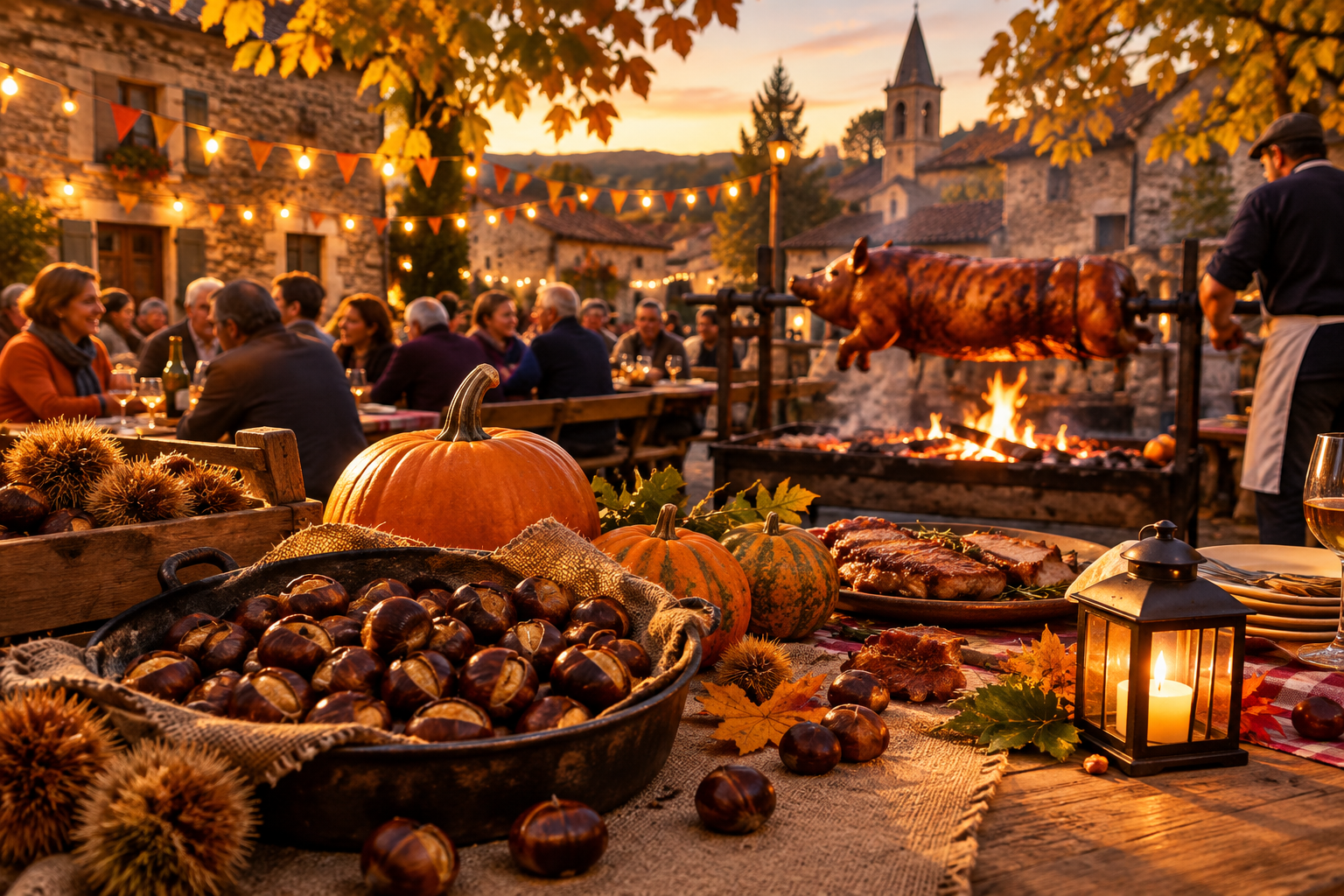 Repas d'automne